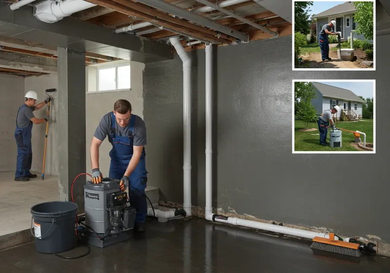 Basement Waterproofing and Flood Prevention process in Sumner, IA